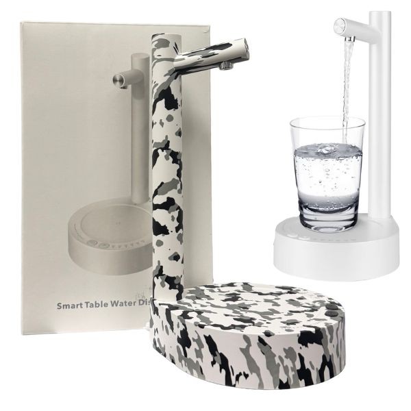 The Smart Table Water Dispenser - #White.BURST - USB Charging - 6 For $36.00