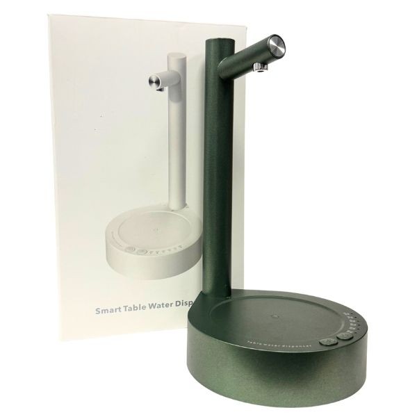The Smart Table Water Dispenser - #Metallic.Green - Type-C Charging Cable Included - 6 For $36.00