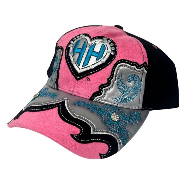 Fashion Caps - #41071 - The Ranch Hand Pink Blinged Design - Adjustable - 4 For $20.00 - Wholesale Apparel - Wholesale NFL Shirts - Wholesale Jerseys