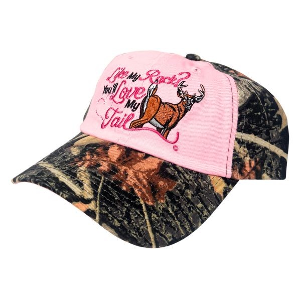 Fashion Caps - #36971 - Rack and Tail Pink Camo Caps - Adjustable - 6 For $21.00 - Wholesale Apparel - Wholesale NFL Shirts - Wholesale Jerseys
