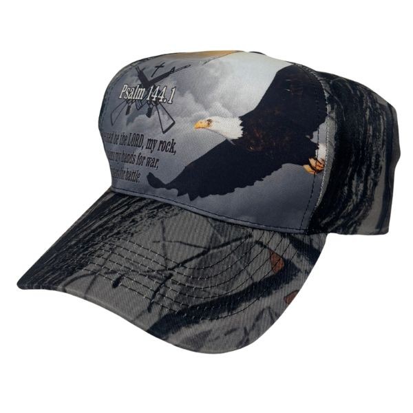 Fashion Caps - #42949 - Psalm 144.1 - Blessed The Lord - 6 For $21.00 - Wholesale Apparel - Wholesale NFL Shirts - Wholesale Jerseys