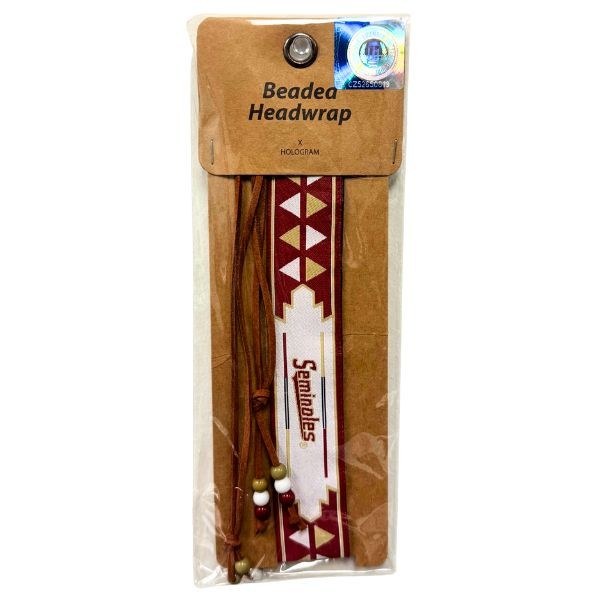Team Fashion - Florida State Seminoles - Beaded Headwraps - Leather - 6 For $15.00 - Florida State