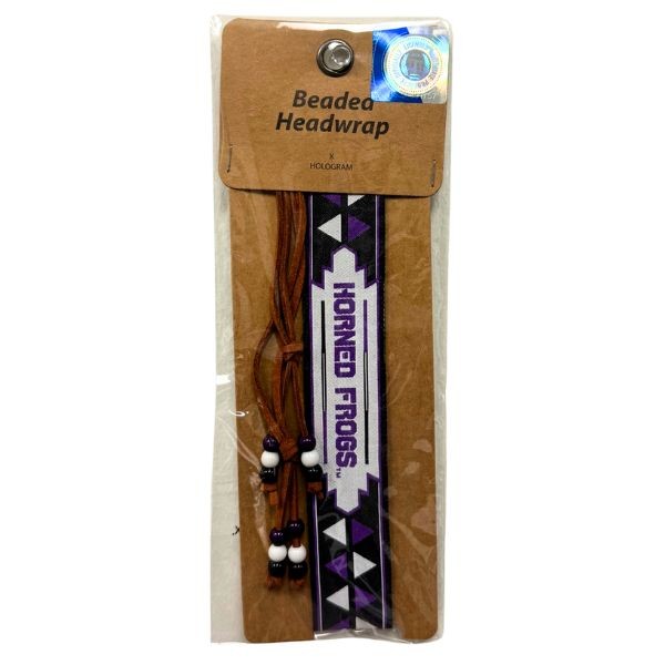Team Fashion - TCU Texas Christian University - Beaded Headwraps - Leather - 6 For $15.00 - TCU
