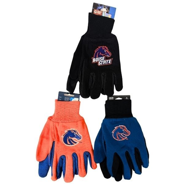 Boise State Gloves - Team Grip Gloves - Styles And Colors May Vary - 12 Pair For $36.00 - Boise State