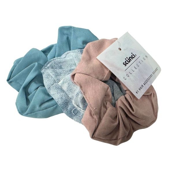 Conair - Scunci Collection - #35443 - 3Pack Fashion Hair Ties - 48 Packs For $31.20