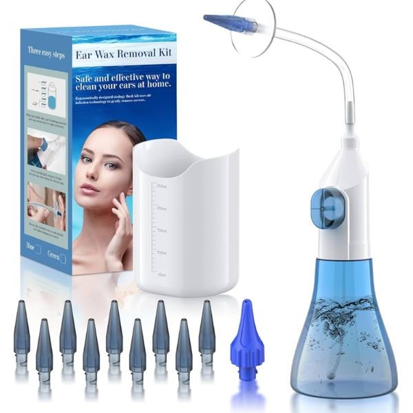 Electric Ear Cleaner Kit - #DM117-009 - Rechargeable - 4 Pressure Levels - Full Cleaning Kit - 4 Kits For $30.00