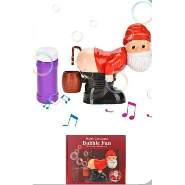 The Bubble Santa - Bubbles Included - The Tooting Bubbles Santa - Batteries Not Included - 4 For $30.00
