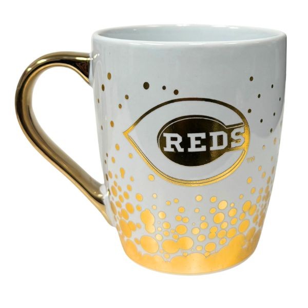 Cincinnati Reds - The Glitz - 16OZ Ceramic Blinged Glitz Bubble Mugs - 6 For $36.00 - Wholesale Cincinnati Reds Products - Reds Merchandise 2