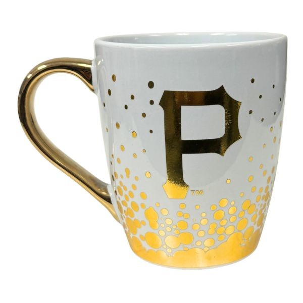 Pittsburgh Pirates - The Glitz - 16OZ Ceramic Blinged Glitz Bubble Mugs - 6 For $36.00 - Wholesale Pittsburgh Pirates Products - Pirates Merchandise