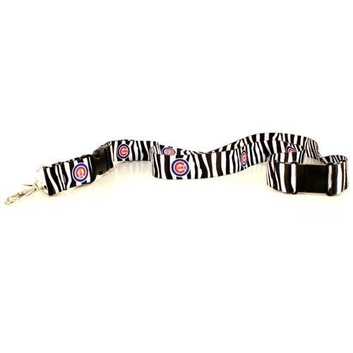 Chicago Cubs - The ZEBRA Style Lanyards - 12 For $30.00 - Wholesale Chicago Cubs Products - Cubs Merchandise