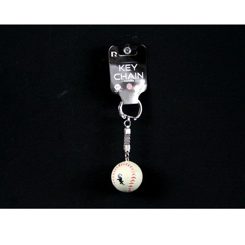 Chicago White Sox Keychains - Baseball Stlye - 12 For $18.00 - Wholesale Chicago White Sox Products - White Sox Merchandise