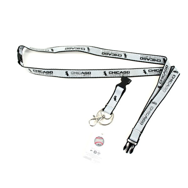 Chicago White Sox Lanyards - The ULTRA TECH Style - 12 For $24.00 - Wholesale Chicago White Sox Products - White Sox Merchandise