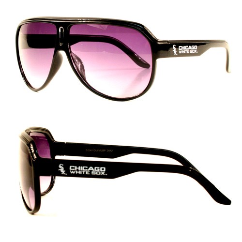 Chicago White Sox Sunglasses - Turbo Style - 12 Pair For $60.00 - Wholesale Chicago White Sox Products - White Sox Merchandise
