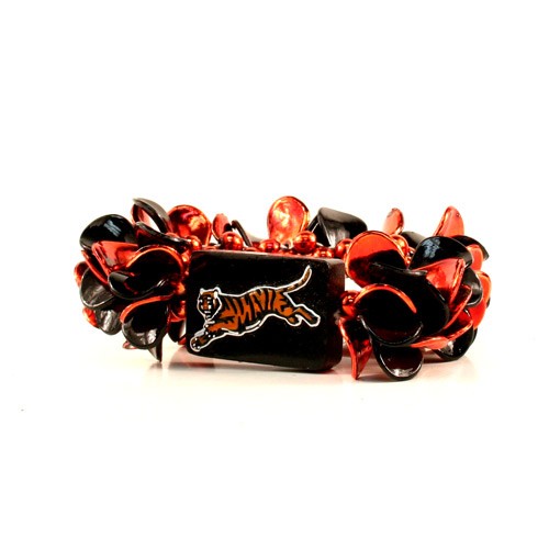 Cincinnati Bengals Bracelets - The PETAL Style - Bengal Tiger Logo - $3.50 Each - Wholesale Cincinnati Bengals Products - Bengals Merchandise