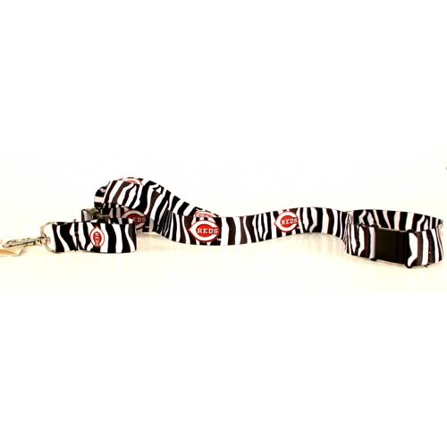 Cincinnati Reds - The ZEBRA Style Lanyards - 12 For $30.00 - Wholesale Cincinnati Reds Products - Reds Merchandise