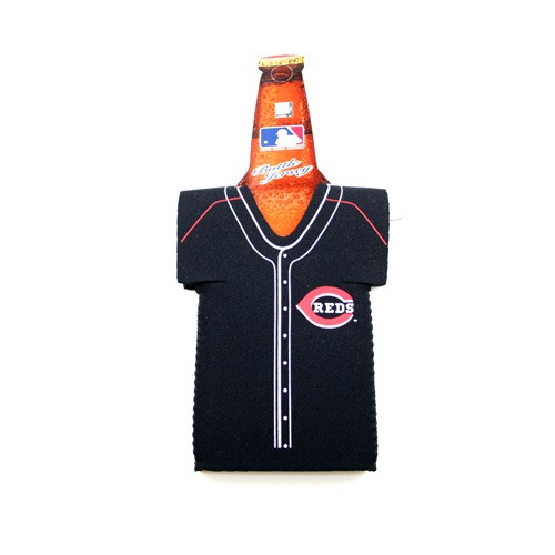 Cincinnati Reds Bottle Huggies - Neoprene Jersey Style - 24 For $18.00 - Wholesale Cincinnati Reds Products - Reds Merchandise 2