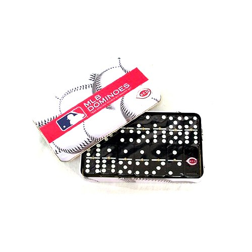 Cincinnati Reds Dominoes Sets - 28Piece Double Six Set - 12 Sets For $60.00 - Wholesale Cincinnati Reds Products - Reds Merchandise 2