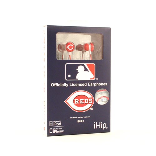 Cincinnati Reds Earbuds - IHIP Earbuds - $5.00 Each - Wholesale Cincinnati Reds Products - Reds Merchandise