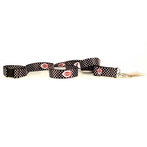 Cincinnati Reds Lanyards - The POLKA Dot Series - 12 For $30.00 - Wholesale Cincinnati Reds Products - Reds Merchandise