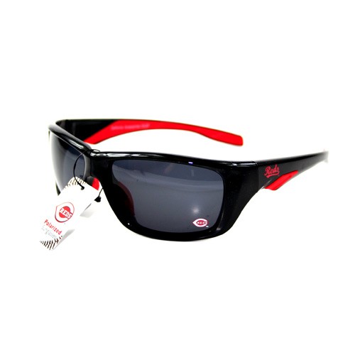 Cincinnati Reds Sunglasses - Cali#04 Sport Style - 2 Pair For $10.00 - Wholesale Cincinnati Reds Products - Reds Merchandise
