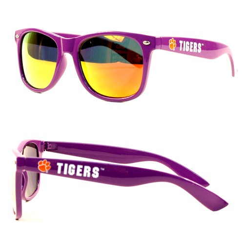Clemson Tigers Sunglasses - RetroWear Style - (Lens Tint May Vary) - 12 Pair For $60.00 - Clemson Tigers