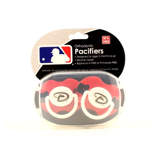 Closeout - Arizona DBacks Merchandise - 2Pack Pacifier - $3.00 Per Pack