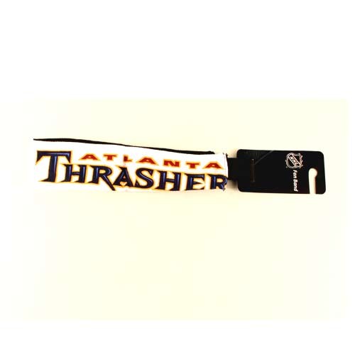 Closeout - Atlanta Thrashers Merchandise - Jersey Material Headbands - 12 Headbands For $12.00