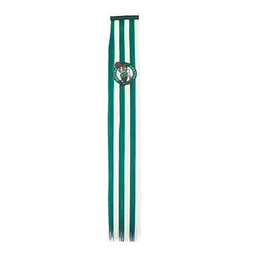 Closeout - Boston Celtics Fan Gear - Fan Hair Extensions - 12 Fan Hair For $24.00 - Boston Celtics