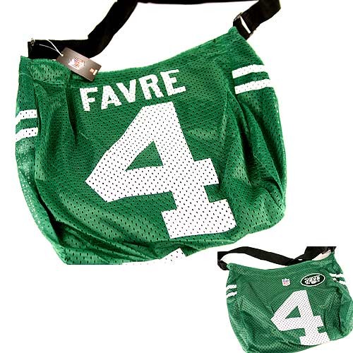 Closeout - Brett Farve - JETS Jersey Purses - 12 Purses For $30.00