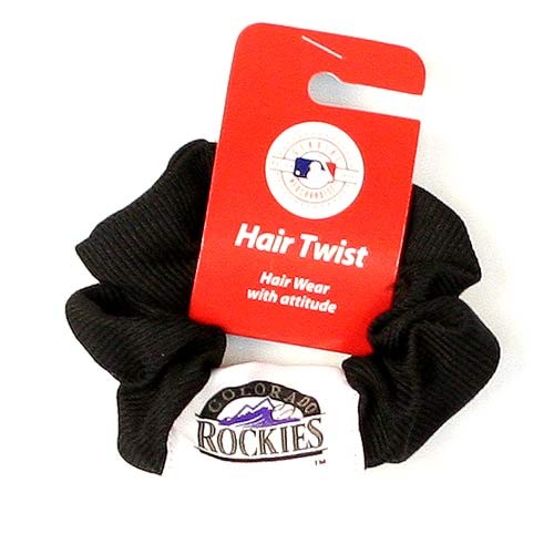 Closeout - Colorado Rockies - Rockies Hair Twisters - 12 For $18.00 - Wholesale Colorado Rockies Products - Rockies Merchandise 2