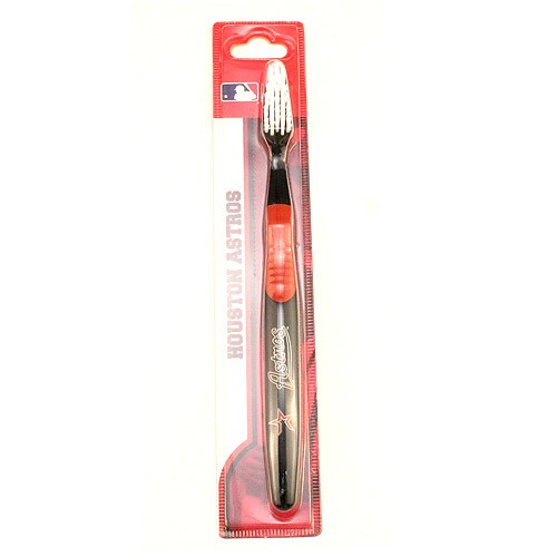 Closeout - Houston Astros Merchandise - Wholesale MLB Toothbrushes - 12 Toothbrushes For $12.00 - Wholesale Houston Astros Products - Astros Merchandise