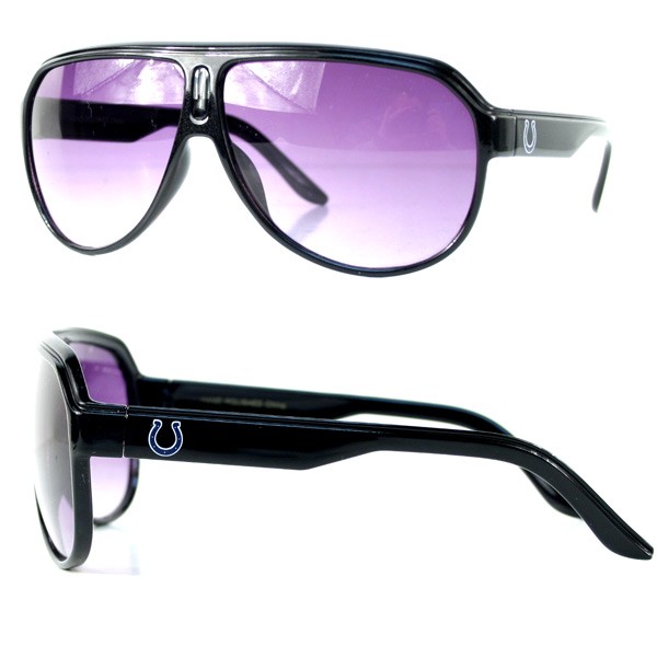 Closeout - Indianapolis Colts Sunglasses - Turbo Style - 12 Pair For $48.00 - Wholesale Indianapolis Colts Products - Colts Merchandise