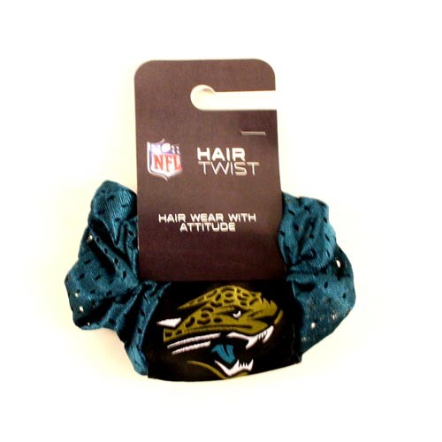 Closeout - Jacksonville Jaguars - Jersey Hair Twisters - 12 Twisters For $24.00 - Wholesale Jacksonville Jaguars Product - Jaguars Merchandise