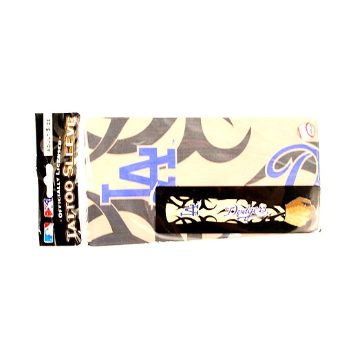 Closeout - Los Angeles Dodgers Merchandise - YOUTH Size - Arm Tattoo Sleeve - 12 For $12.00 - Wholesale Los Angeles Dodgers Products - Dodgers Merchandise