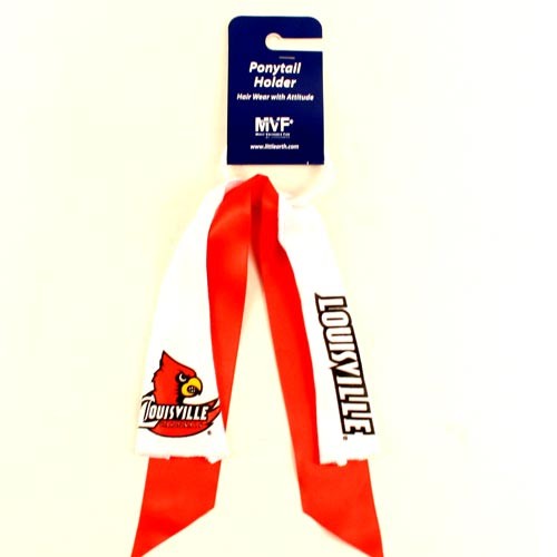 Closeout - Louisville Cardinals - PonyTail Holders - 12 Ponies For $24.00 - Louisville Cardinals