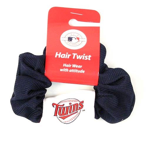 Closeout - Minnesota Twins Merchandise - Twins Blue Hair Twisters - 12 Twisters For $24.00 - Wholesale Minnesota Twins Products - Twins Merchandise