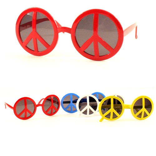 Closeout - Peace Sunglasses - Party Glass #P015 - 12 Pair For $12.00