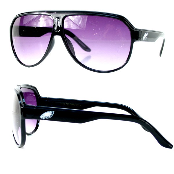 Closeout - Philadelphia Eagles Sunglasses - Turbo Style - 12 Pair For $48.00 - Wholesale Philadelphia Eagles Product - Eagles Merchandise