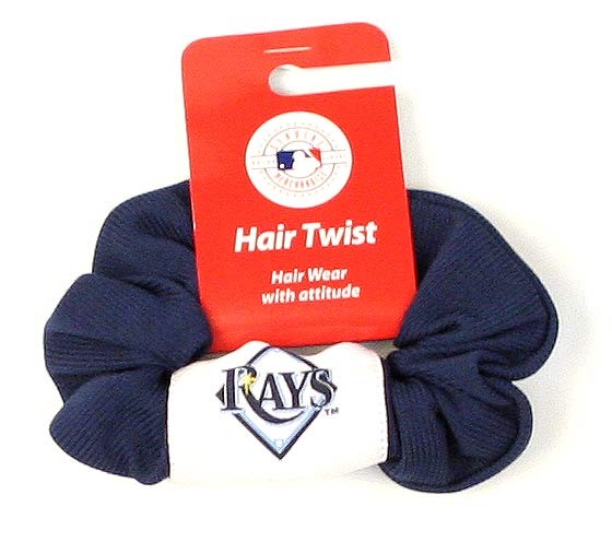 Closeout - Tampa Bay DRays Merchandise - DRays Hair Twisters - 12 Twisters For $24.00 - Wholesale Tampa Bay Rays Products - Rays Merchandise