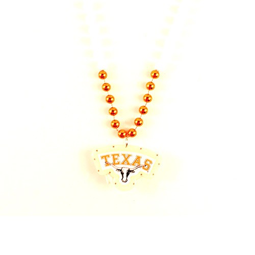 Closeout - Texas Longhorns Beads - LIGHT UP Style - May Need Batteries - 12 For $24.00 - Texas Longhorns