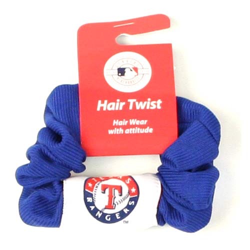 Closeout - Wholesale Texas Rangers Merchandise - Blue Hair Twisters - 12 Twisters For $24.00 - Wholesale Texas Rangers Products - Rangers Merchandise