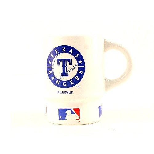 Closeout Merchandise - Texas Rangers Mugs - White 15OZ Champion Mugs - 5 Mugs For$20.00 - Wholesale Texas Rangers Products - Rangers Merchandise