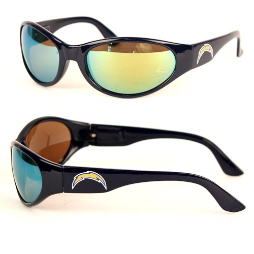 Closeout Style - Los Angeles Chargers Sunglasses - Solid Style - Wholesale Sunglasses - 12 Pair For $36.00 - Wholesale Los Angeles Chargers Products - Chargers Merchandise