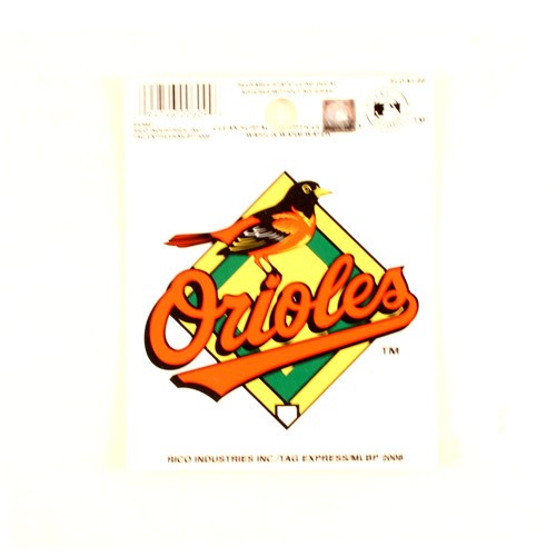 Closeout Style Decal - Baltimore Orioles - 12 For $15.00 - Wholesale Baltimore Orioles Products - Orioles Merchandise