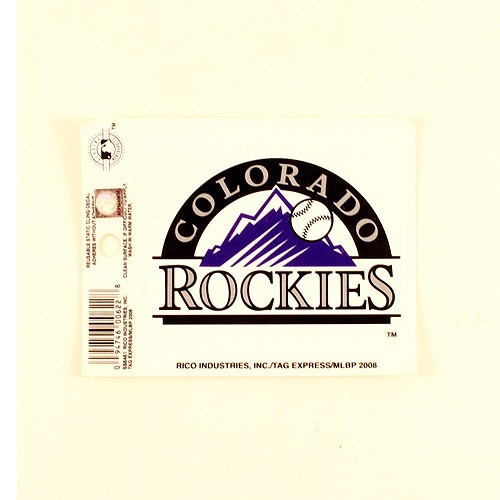 Closeout Style Decal - Series2 - Colorado Rockies - 12 For $15.00 - Wholesale Colorado Rockies Products - Rockies Merchandise 2