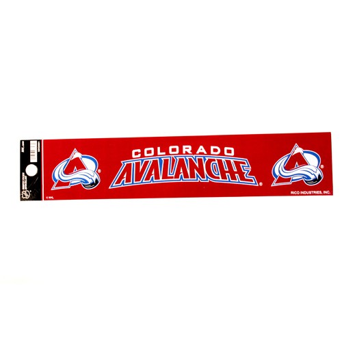Colorado Avalanche Bumper Stickers - 2"x10" R Style - 12 For $12.00 - Colorado Avalanche