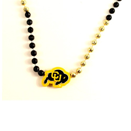 Colorado Buffalos Beads - InlineBK Style Beads - 12 For $30.00 - Colorado Buffaloes