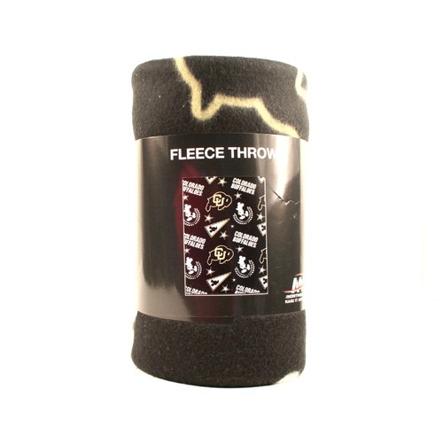 Colorado Buffalos Blankets - 50"x60" Fleece - Pennant Style - $9.50 Each - Colorado Buffaloes