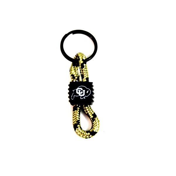 Colorado Buffalos Keychains - ROPE Style Keychains - 24 For $24.00 - Colorado Buffaloes