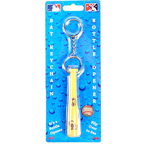 Colorado Rockies Baseball - Bat Keychain With Bottle Opener - 12 For $18.00 - Wholesale Colorado Rockies Products - Rockies Merchandise